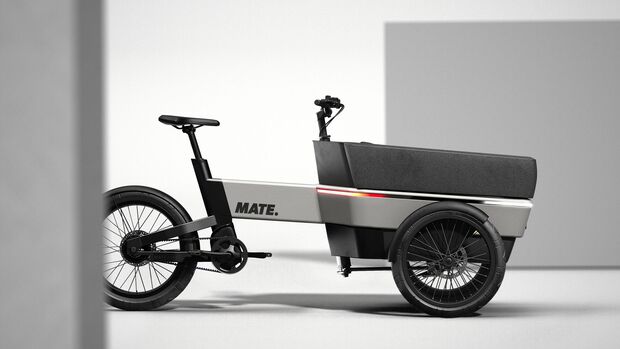 Mate neues Cargo E-Bike aus Kopenhagen.