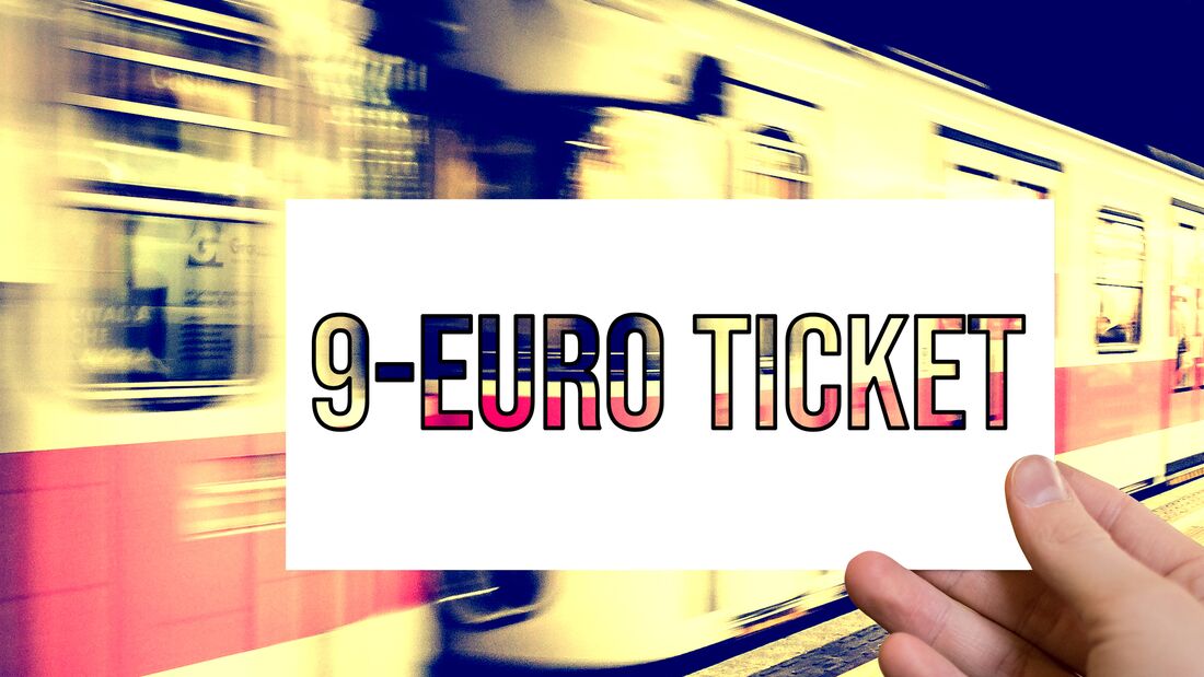One train and 9 Euro ticket in Germany